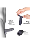 Gaine de pnis 3 en 1 Ryzer Black Plum - Man Wan